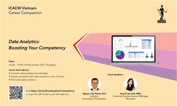 Hội thảo trực tuyến Data Analytics: Boosting Your Competency.